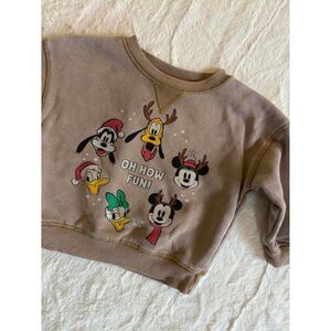 Disney Toddler Christmas Sweater Size 12 Months